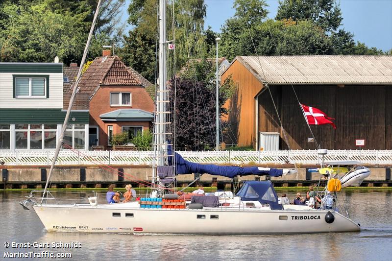 triboloca (Pleasure craft) - IMO , MMSI 219031747, Call Sign XPI3007 under the flag of Denmark