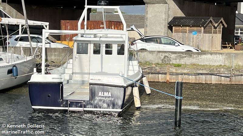 alma (Tug) - IMO , MMSI 219032173, Call Sign XPI3418 under the flag of Denmark