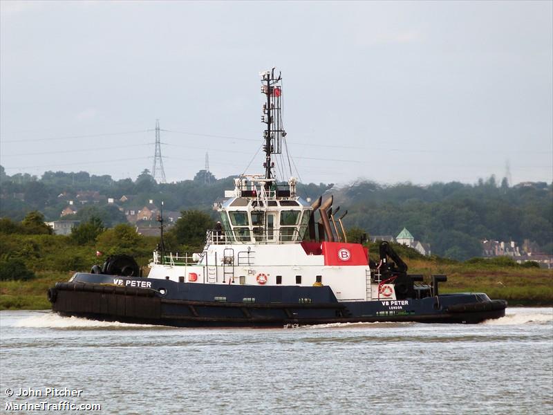 vb peter (Tug) - IMO , MMSI 232049867, Call Sign MOEN3 under the flag of United Kingdom (UK)