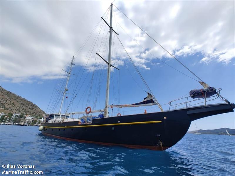 toscana (Sailing vessel) - IMO , MMSI 240549100, Call Sign SVB4335 under the flag of Greece