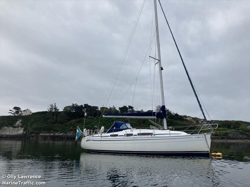 red dragon (Pleasure craft) - IMO , MMSI 250006063, Call Sign IEXH5 under the flag of Ireland