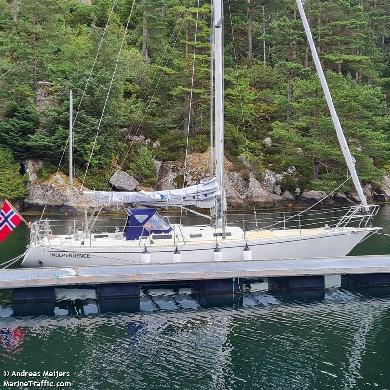 independence (Sailing vessel) - IMO , MMSI 259003830, Call Sign LL2776 under the flag of Norway