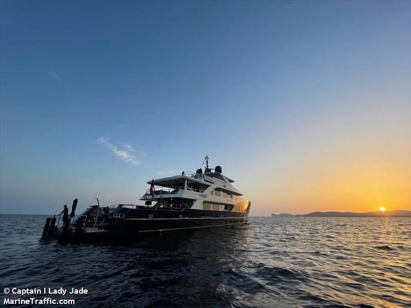 lady jade (Pleasure craft) - IMO 8678724, MMSI 269118590, Call Sign HBY5901 under the flag of Switzerland