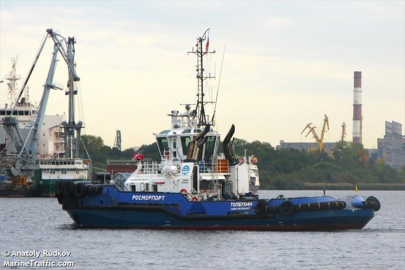 tolbukhin (Tug) - IMO 9826287, MMSI 273218240, Call Sign UBWT3 under the flag of Russia