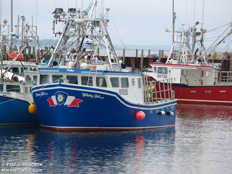 whiskey bill 2012 (Fishing vessel) - IMO , MMSI 316023672 under the flag of Canada