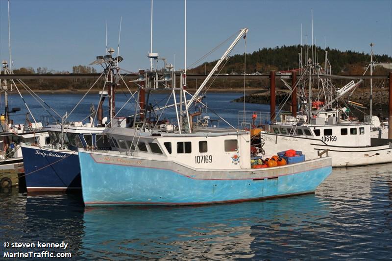 allen clipper (Fishing vessel) - IMO , MMSI 316033433 under the flag of Canada