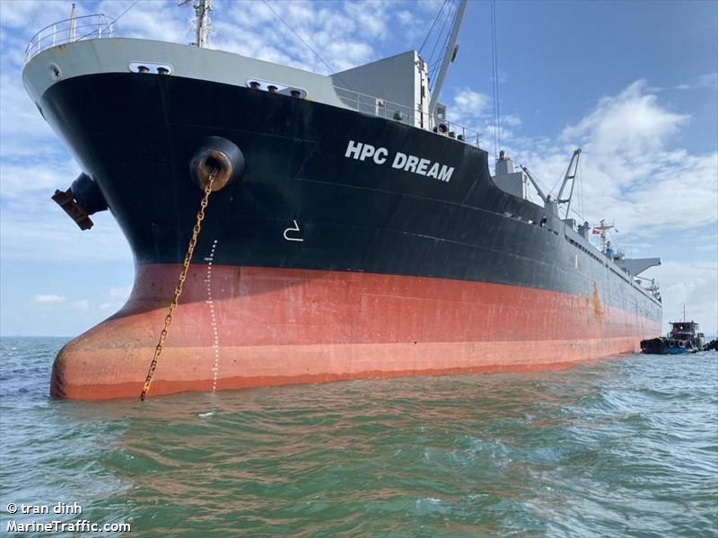 hpc dream (Bulk Carrier) - IMO 9515553, MMSI 352002724, Call Sign 3E5030 under the flag of Panama