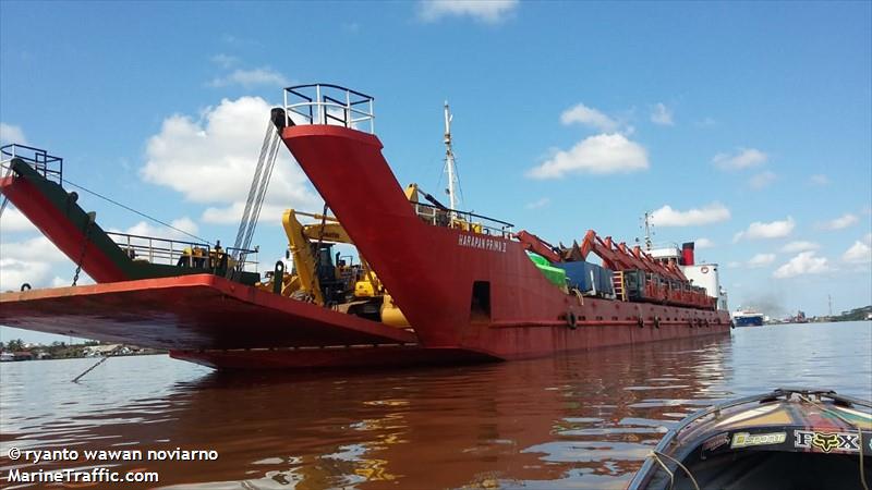 lct harapan prima2 (Other type) - IMO , MMSI 525119027, Call Sign PNUX under the flag of Indonesia