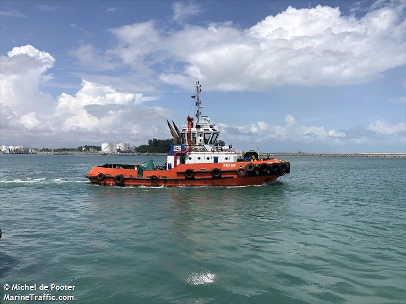 power tenang (Tug) - IMO 9827633, MMSI 533001190, Call Sign 9MWP7 under the flag of Malaysia