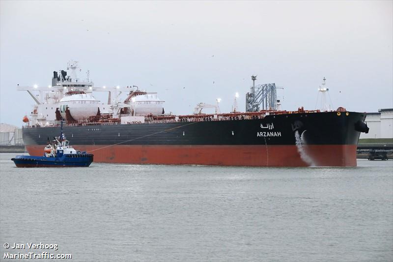arzanah (Crude Oil Tanker) - IMO 9928023, MMSI 636021545, Call Sign 5LEL6 under the flag of Liberia
