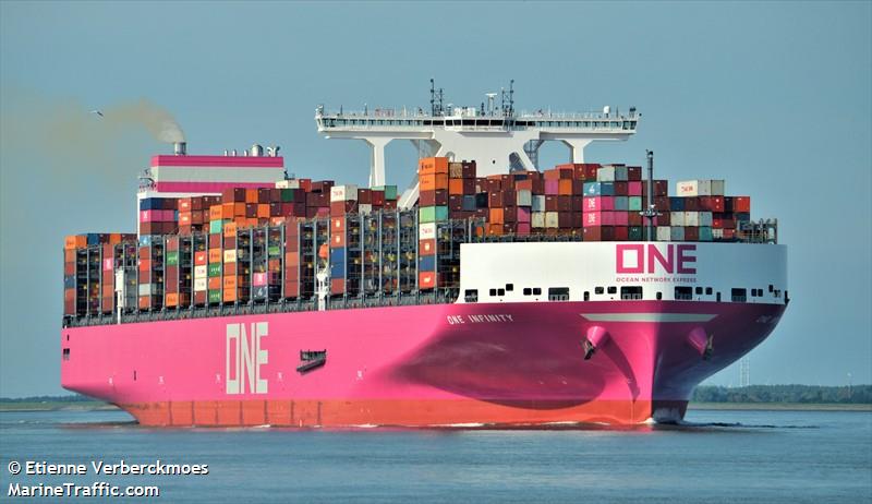 one infinity (Container Ship) - IMO 9933004, MMSI 636023002, Call Sign 5LLL7 under the flag of Liberia
