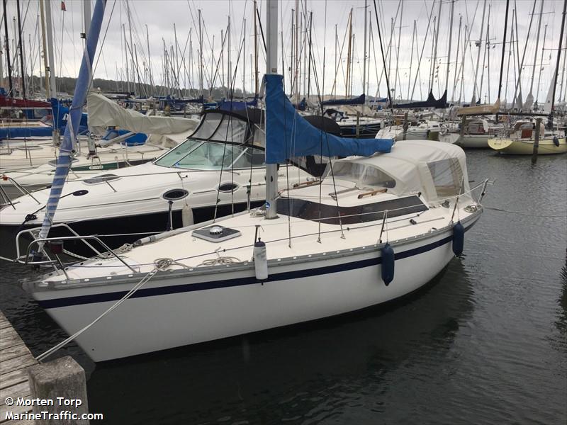 blue bird (Pleasure craft) - IMO , MMSI 219023262, Call Sign XPH2236 under the flag of Denmark