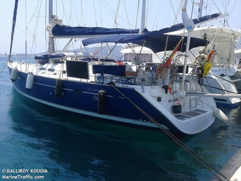gota de rocio (Sailing vessel) - IMO , MMSI 225028270, Call Sign EA6606 under the flag of Spain