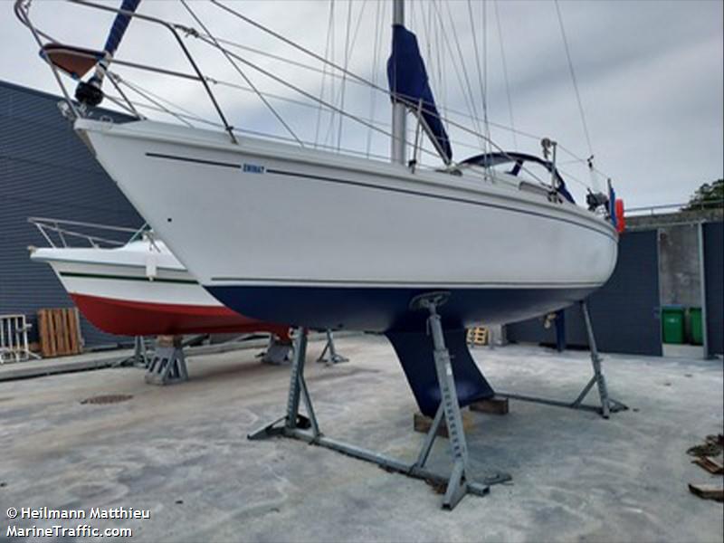 emimat (Pleasure craft) - IMO , MMSI 227037680, Call Sign FGG6620 under the flag of France