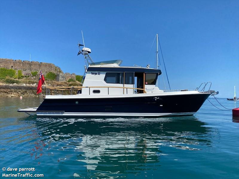 blu (Pleasure craft) - IMO , MMSI 232048566, Call Sign MFIW3 under the flag of United Kingdom (UK)