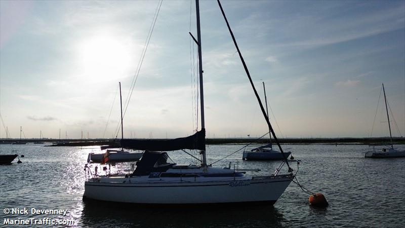 rebellion (Sailing vessel) - IMO , MMSI 232050451, Call Sign MOHA9 under the flag of United Kingdom (UK)