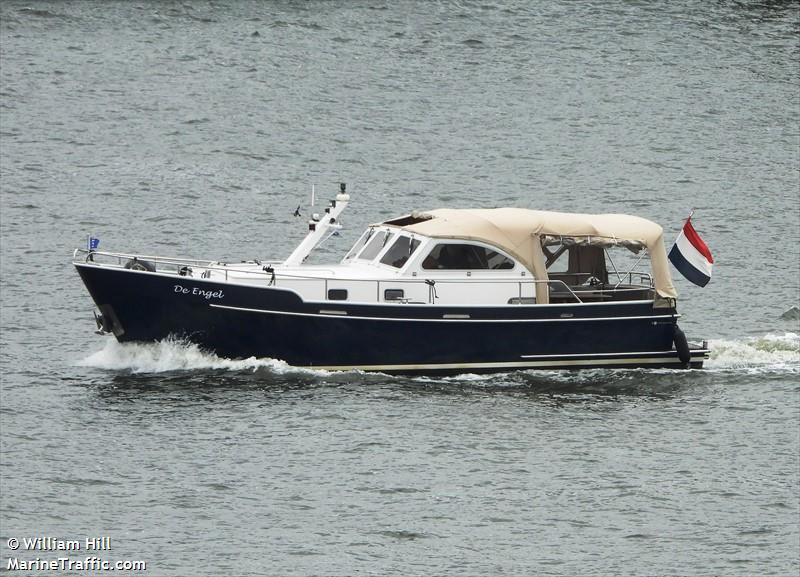 de engel (Pleasure craft) - IMO , MMSI 244780212, Call Sign PI 9659 under the flag of Netherlands
