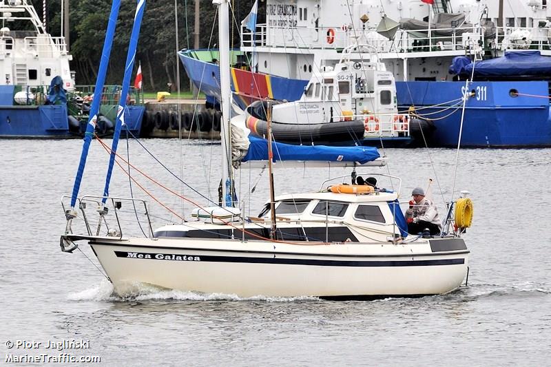 mea galatea (Sailing vessel) - IMO , MMSI 261015350, Call Sign SPG3218 under the flag of Poland