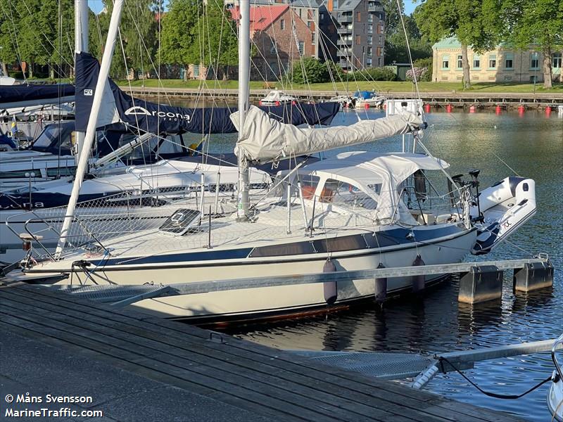 guppy (Pleasure craft) - IMO , MMSI 265055500, Call Sign SG6067 under the flag of Sweden