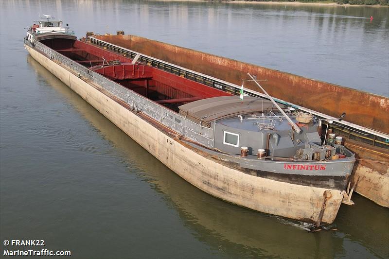 infinitum (Cargo ship) - IMO , MMSI 267131412, Call Sign OT5327 under the flag of Slovakia