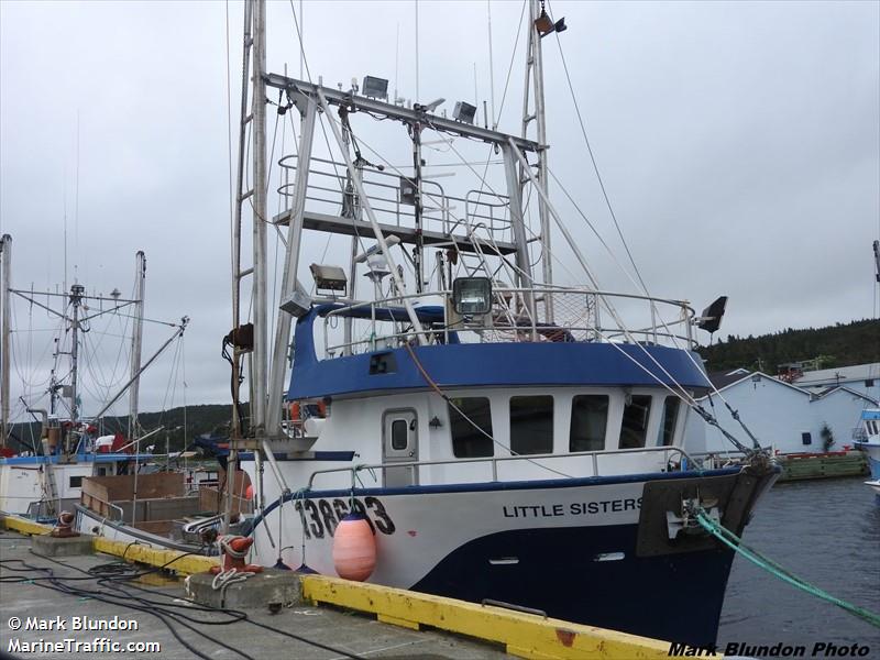 little sisters (Fishing vessel) - IMO , MMSI 316005929 under the flag of Canada