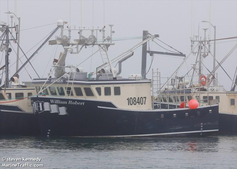 william robert (Fishing vessel) - IMO , MMSI 316036501 under the flag of Canada