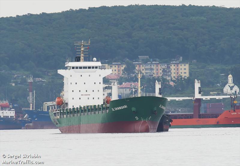 sl shanghai (General Cargo Ship) - IMO 8360705, MMSI 352002829, Call Sign 3E4615 under the flag of Panama
