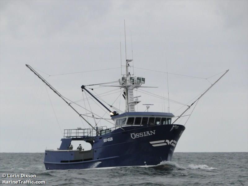ossian (Fishing vessel) - IMO , MMSI 366773410, Call Sign WDF2623 under the flag of United States (USA)