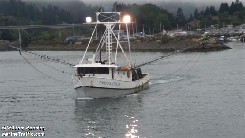 fv inspiration (Fishing vessel) - IMO , MMSI 367557020, Call Sign WDG6440 under the flag of United States (USA)