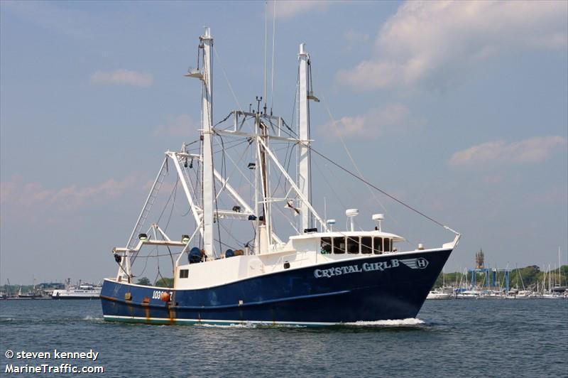 crystal girl b (Fishing vessel) - IMO , MMSI 367725330, Call Sign WDI1700 under the flag of United States (USA)