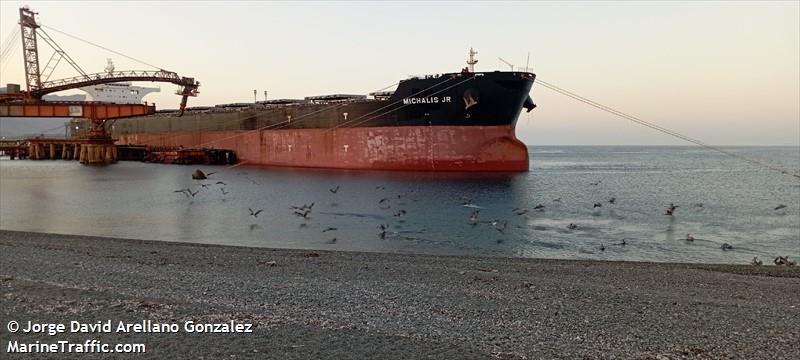 michalis jr (Bulk Carrier) - IMO 9410155, MMSI 538010725, Call Sign V7A7327 under the flag of Marshall Islands