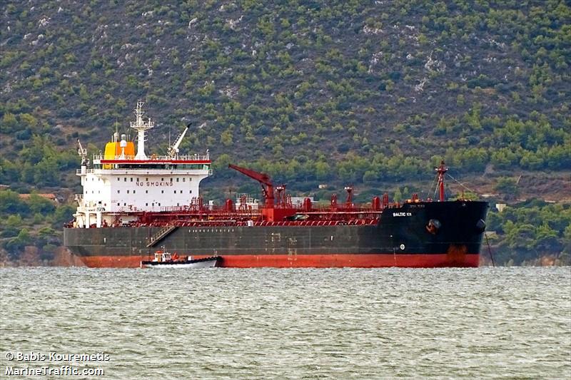 baltic ice (Chemical/Oil Products Tanker) - IMO 9327401, MMSI 636023193, Call Sign 5LMM7 under the flag of Liberia