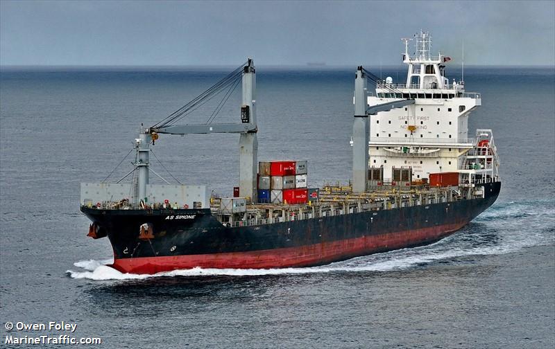 as simone (Container Ship) - IMO 9813814, MMSI 636093214, Call Sign 5LMJ9 under the flag of Liberia