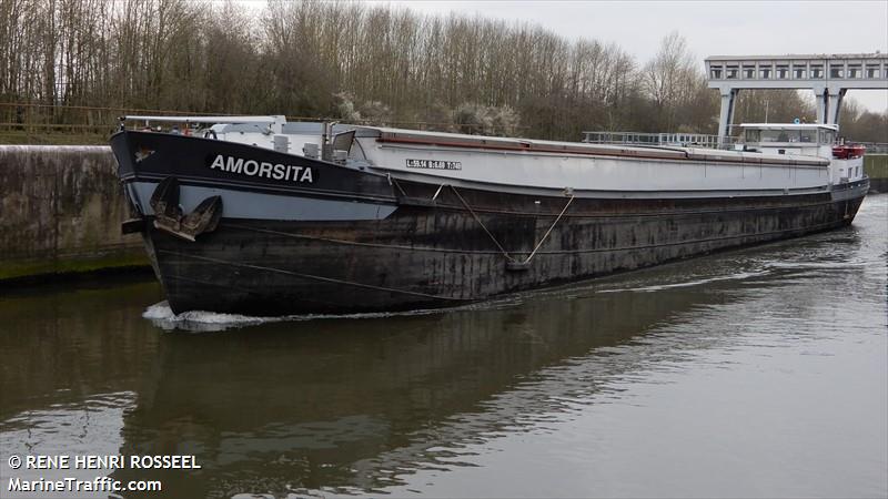 amorsita (Cargo ship) - IMO , MMSI 205296990, Call Sign OT2969 under the flag of Belgium