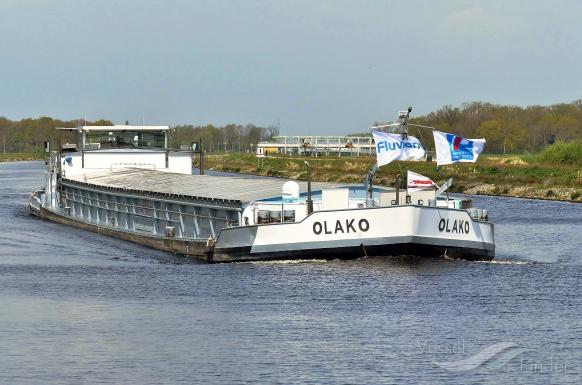 olako (WIG) - IMO , MMSI 205425290, Call Sign OT4252 under the flag of Belgium