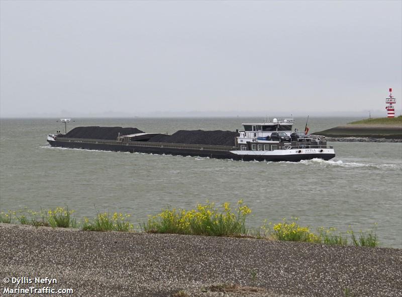 avila (Cargo ship) - IMO , MMSI 205468190, Call Sign OT4681 under the flag of Belgium