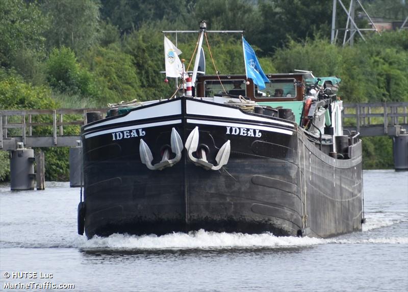 ideal (Cargo ship) - IMO , MMSI 205481490, Call Sign OT4814 under the flag of Belgium