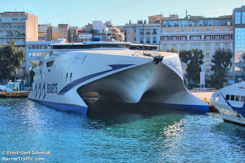 champion jet 1 (Passenger/Ro-Ro Cargo Ship) - IMO 9151008, MMSI 209440000, Call Sign 5BFR4 under the flag of Cyprus