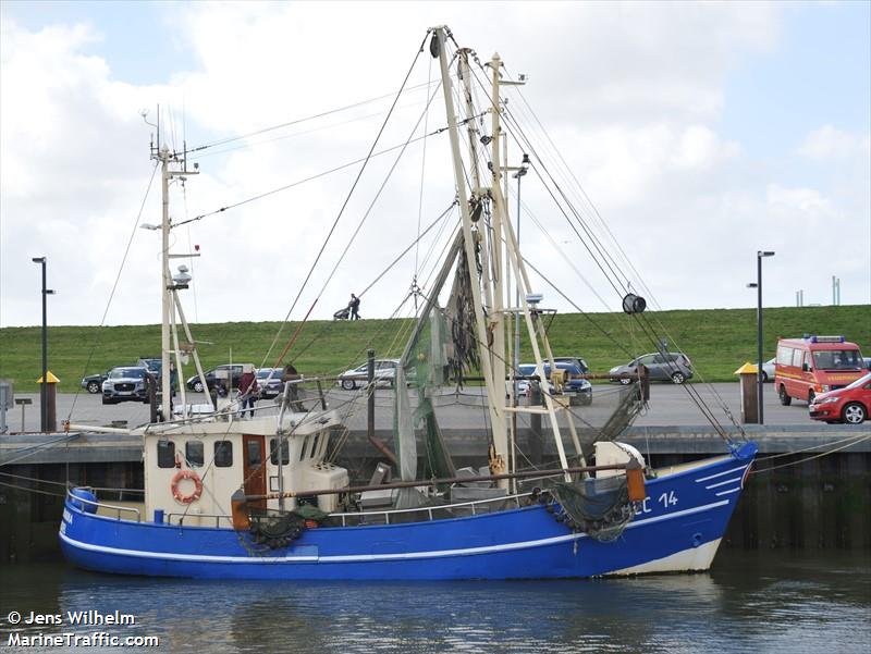 gerda katharina (Fishing vessel) - IMO , MMSI 211166000, Call Sign DIUO under the flag of Germany