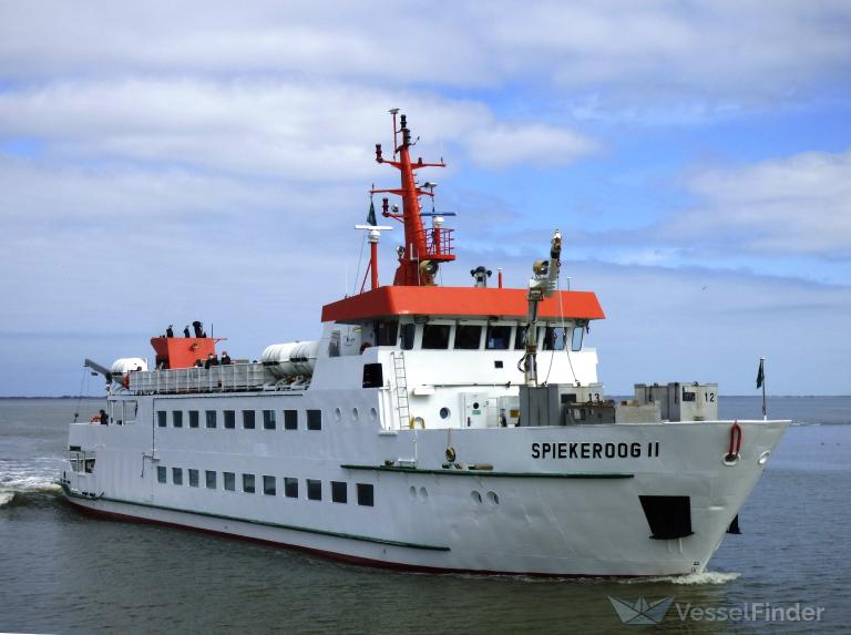 spiekeroog ii (Passenger Ship) - IMO 8024143, MMSI 211217990, Call Sign DDCB under the flag of Germany