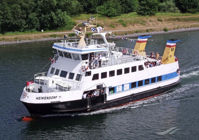heikendorf (Passenger Ship) - IMO 8308733, MMSI 211223120, Call Sign DKIZ under the flag of Germany