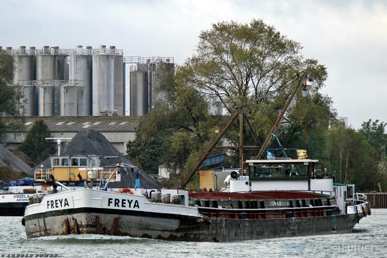 freya (Cargo ship) - IMO , MMSI 211539340, Call Sign DH6029 under the flag of Germany