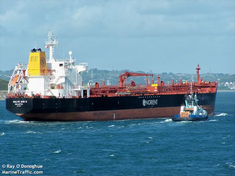 baltic sun ii (Chemical/Oil Products Tanker) - IMO 9286059, MMSI 215795000, Call Sign 9HAP8 under the flag of Malta