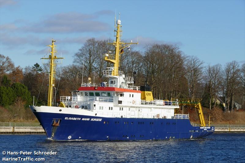 elisabeth m. borgese (Research Vessel) - IMO 8521438, MMSI 218601000, Call Sign DBKR under the flag of Germany