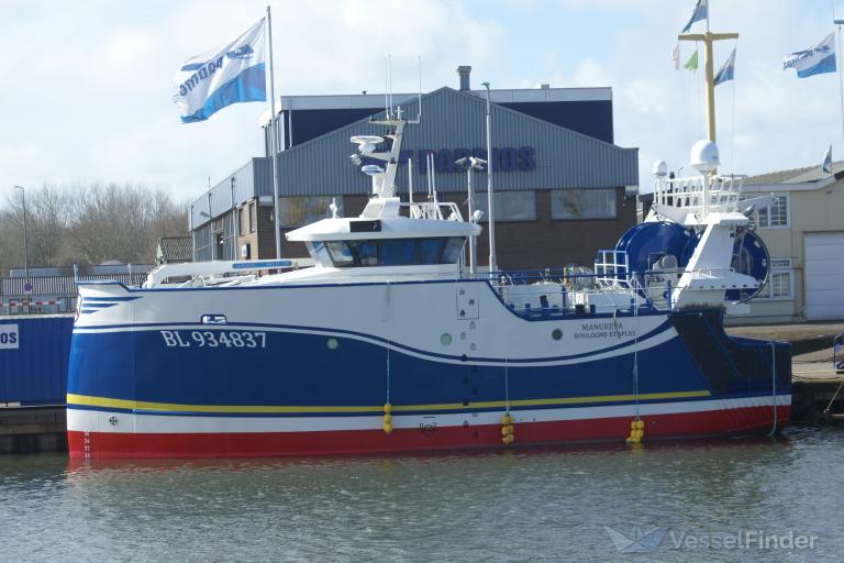 fv manureva (Fishing Vessel) - IMO 9866902, MMSI 228366900, Call Sign FLUX under the flag of France