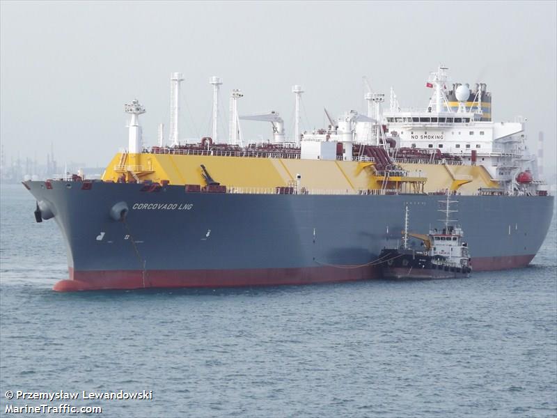 corcovado lng (LNG Tanker) - IMO 9636711, MMSI 229471000, Call Sign 9HA3358 under the flag of Malta