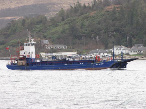 rose of lorne (Cargo ship) - IMO , MMSI 232004772, Call Sign GDVB under the flag of United Kingdom (UK)