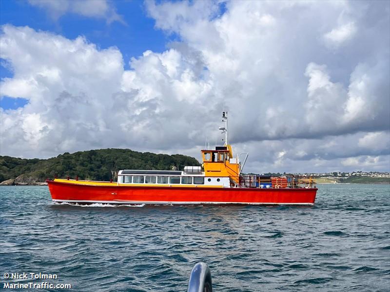 dorset belle (Passenger ship) - IMO , MMSI 235030343, Call Sign 2NEE under the flag of United Kingdom (UK)