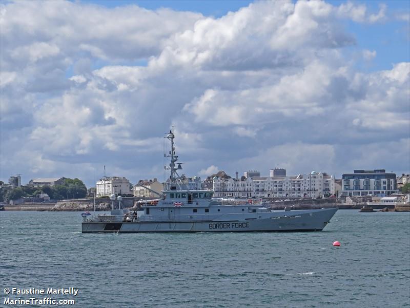 vigilant (Patrol Vessel) - IMO 9276353, MMSI 235521000, Call Sign ZITI4 under the flag of United Kingdom (UK)