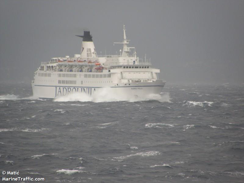 marko polo (Passenger/Ro-Ro Cargo Ship) - IMO 7230599, MMSI 238144000, Call Sign 9AED under the flag of Croatia